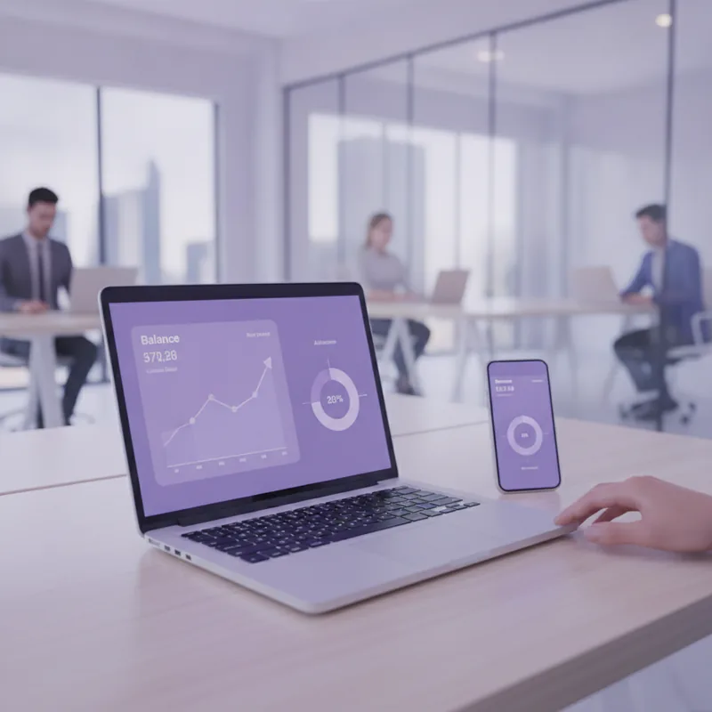 AI-driven market signals dashboard with live trend chart and confidence levels